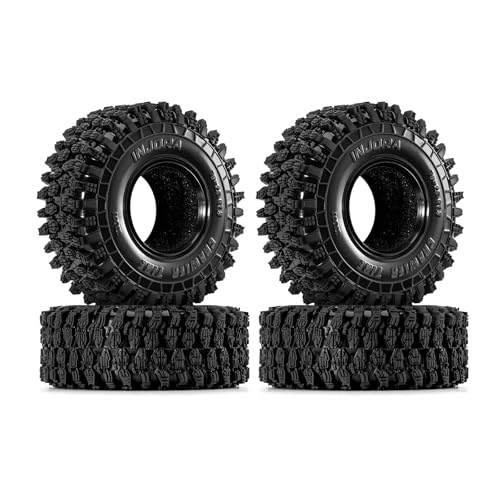 INJORA 1.3" Crawler Tires 70 * 26mm S5 for 1/18 1/24 RC Crawlers (T1311)