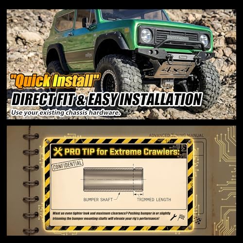 RC Crawler Front Skid Plate Servo Guard, Heavy Duty 304 Stainless Steel Protection Plate Compatible with Redcat GEN8 V2 & Axe Chassis, Upgrade Armor Parts