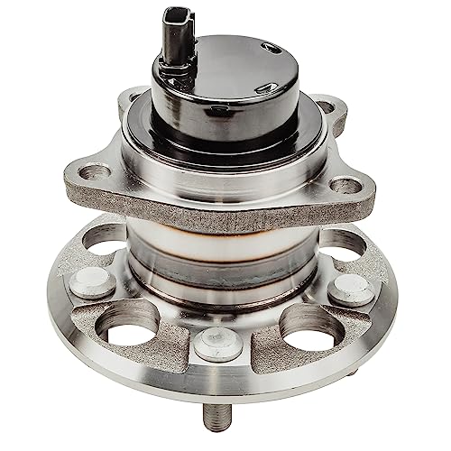 Detroit Axle - FWD Steering Knuckles Kit for 04-06 Lexus RX330, 07-09 | RX350, 06-08 RX400h, 06-07 Toyota Highlander, 2 Front Steering Knuckles & Wheel Bearing Hubs 2 Rear Wheel Bearing Hubs - size: 4UW48628/Kit