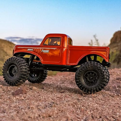 Redcat Racing Ascent 18 Brushless RC Rock Crawler – 4WD 1/18 RC Crawler with Portal Axles, High Steer Geometry, Waterproof ESC, LiPo Battery, RTR Hobby Grade RC Truck 4x4 - Red - color: Red