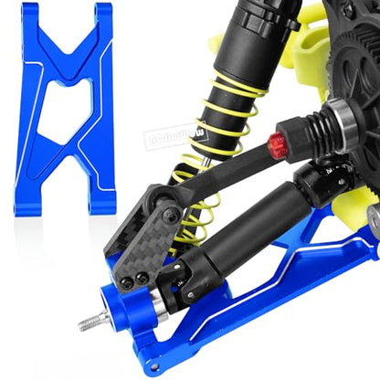 RC Suspension Arms Upgrades Part for 1/10 Gorgon 2WD RTR Brushed Monster Truck(ARA3230T1), Alloy Aluminium Front Upper& Front Lower& Rear Suspension Arms A arms, Navy Blue - color: Navy Blue(6pcs)