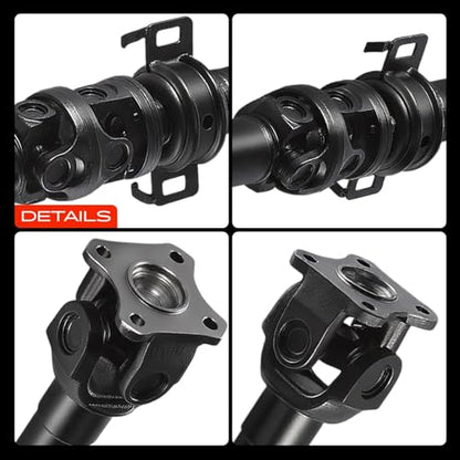 A-Premium Rear Drive Shaft Assembly [4WD] Compatible with Toyota | for Tacoma 1996-2004 L4 2.7L(W59 Manual) V6 3.4L(Automatic), Replace# 371003D240, Precision Balanced Driveshaft Prop Shaft - style: (4WD Automatic) 1996-2004 Tacoma V6 3.4L