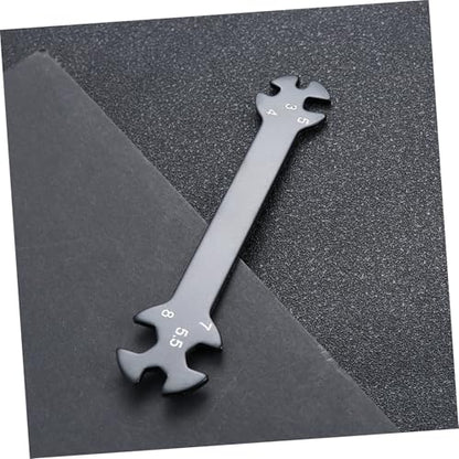 ORFOFE Multifunctional Rod Wrench Tool for Car Turnbuckles Black Adjusting Tool for Easy Use Handy for Mechanics and Enthusiasts