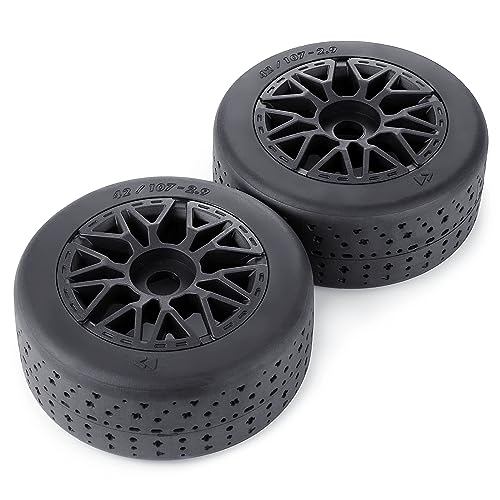1/7th RC Car Wheel Rims Tires Upgrades for 1/7th RC Car Arrma Limitless F1，4PCS