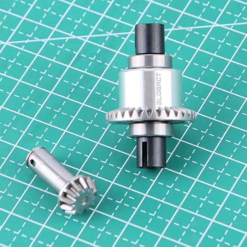 GLOBACT All Metal Differential 30T 0.8Mod with Front Gear for ARRMA Grom | Oil Filled, Assembled Diff, Replace ARA311193, Only for Granite GROM Typhon GROM Mojave GROM RC Truck Upgrade Parts - size: Front