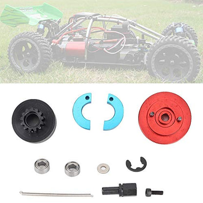 RC Nitro Engine Clutch Set 13T Speed Variator Bell Springs Metalmaterial Blue Red 1:10 Car Buggy Truck Short Course Crawler (Red)