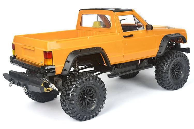RC Car Hard Body Shell Kit,313mm Wheelbase Cherokee Body Car Shell for 1/10 RC Crawler Axial SCX10 & SCX10 II 90046 90047 TRX4 Kit (Military Green, Pickup A) - color: Military Green, Pickup a