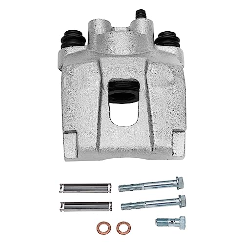 Detroit Axle - Rear Steering Knuckles w/Wheel Hubs Brake Calipers | Replacement for Ford Explorer Mercury Mountaineer - 4pc Set - size: 4BU47708/Kit