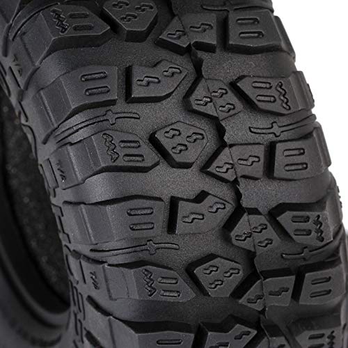 INJORA 1.9 Crawler Tires RC Rock Terrain Tire for SCX10 1/10 RC Crawler
