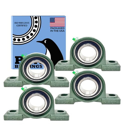 PGN UCP209-28 (4 Pack) Pillow Block Bearing - 1 3/4" Bore Self-Aligning - size: 4, style: UCP209-28