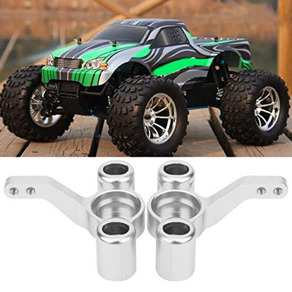 Bnineteenteam 1/10 RC Car Aluminum Alloy Front Knuckle, Front Steering Knuckle 122011(02165) Fit for HSP 1/10 RC Car 94122 94188 (Silver - color: Silver