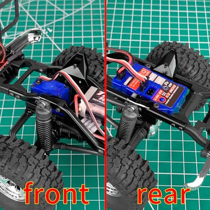 Brass RC Shock Towers Mount Front & Rear Shock Tower Bracket | Upgrade Parts, For 1/18 Tra-xxas TRX4M K10 F150, RC Crawler Car