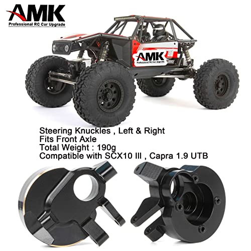UTB10 Brass Counter Weight Axle Housing Black Coating for Axial RC Crawler 1/10 UTB10 Capra Unlimited Trail Buggy RTR 1.9 4WS Upgrade Part (F- 4-in-1 UTB10 Brass) - color: F- 4-in-1 Utb10 Brass