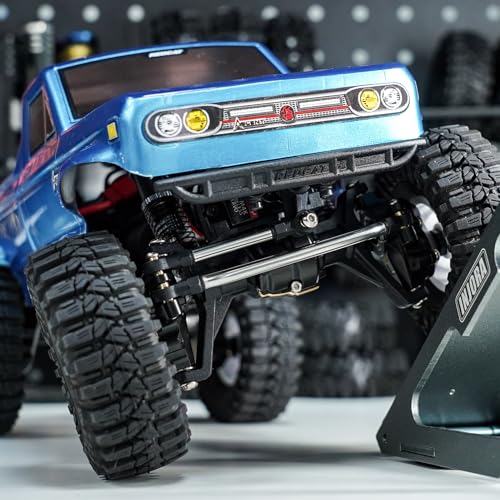 INJORA Stainless Steel Steering Links for 1/18 Redcat Ascent-18 RC Crawler