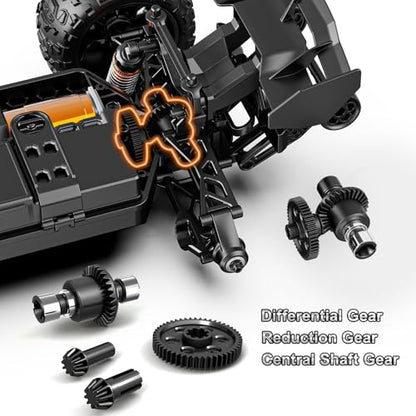 1:14 Scale RC Car Upgrade Accessories Mainshaft Gears and a Differential, Upgrade Spare Parts RC Vehicle Differentials for 14322 14331