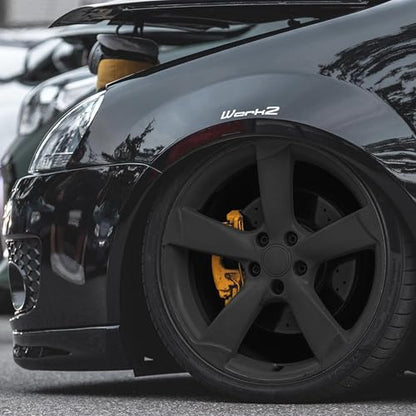 ERA Paints Black Wheel Paint With Omni-Curing Catalyst Technology - 2K Aerosol Glossy Finish With High Temp Resistance And Extreme Durability Against Color Fade And Chemicals Like Brake Fluid - color: Black 2K Spray Paint Only