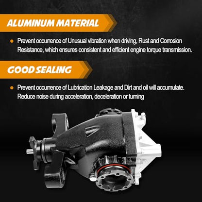 Rear Differential Assembly, Fit for Cadillac CTS 2014-2019 Models,with 2.0L Turbocharged L4 or 3.6L V6 Naturally Aspirated Engine, 3.27 Ratio AWD, Differential Axle Carrier, OE 84110751, 23156 - size: OE: 84110751, 23156