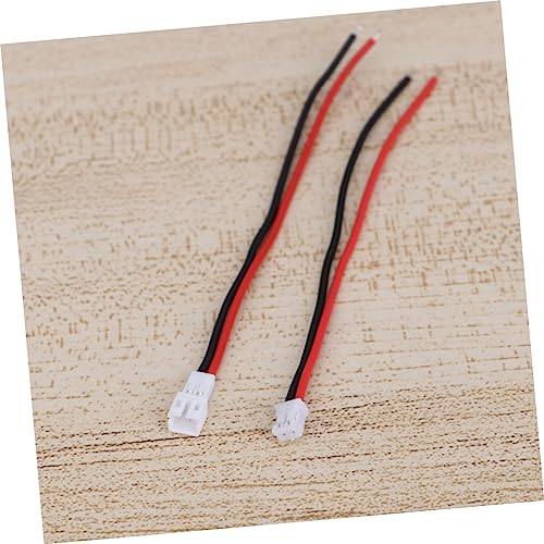 LIOOBO 20pcs Battery Cable Connectors Male Female Ultra Silicone Wire for Rc Car Plane Drone No Shorting Risk
