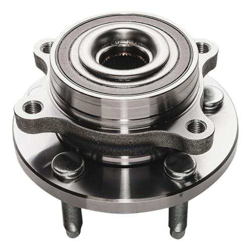 Detroit Axle - Steering Knuckles Kit for 2011-2014 Ford Edge, 2011-2015 | Lincoln MKX, 2 Front Steering Knuckles and Wheel Bearing Hubs 2 Rear Wheel Bearing Hubs Replacement - size: 4UW48703-V1/Kit