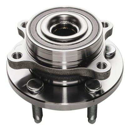 Detroit Axle - Steering Knuckles Kit for 2011-2014 Ford Edge, 2011-2015 | Lincoln MKX, 2 Front Steering Knuckles and Wheel Bearing Hubs 2 Rear Wheel Bearing Hubs Replacement - size: 4UW48703-V1/Kit
