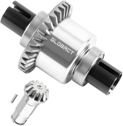 GLOBACT All Metal Differential 30T 0.8Mod with Rear Gear for ARRMA Grom | Oil Filled, Assembled Diff, Replace ARA311193, Only for Granite GROM Typhon GROM Mojave GROM RC Truck Upgrade Parts - size: Rear