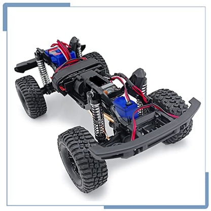 RC Shock Absorber 56mm Dampers, Red | Aluminum Alloy, Ajustable Shocks, For TRX4M Upgrades 1/18 Scale, RC Crawler Car, Accessories - color: Red