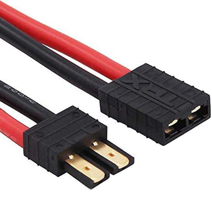2Packs RC Lipo Battery Serial Series Connector Adapter Wire Connection for Traxxas Serial Series Dual Batteries in 1/16 Models,Replacement of 3063