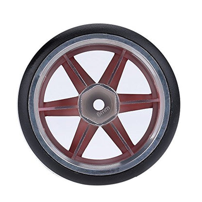 GoolRC 4PCS/Set 1/10 Drift Car Tires Hard Tyre Replacement for Traxxas HSP Tamiya HPI Kyosho On-Road Drifting Car (Red) - color: Red