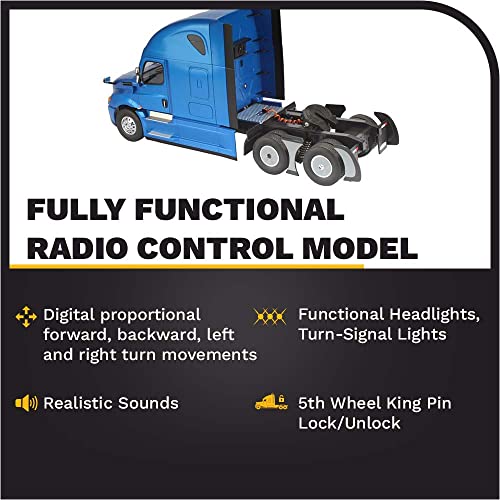 1:16 Freightliner Cascadia Full Functioning 1:16 Scale RC Truck - 27006 - Diecast Masters