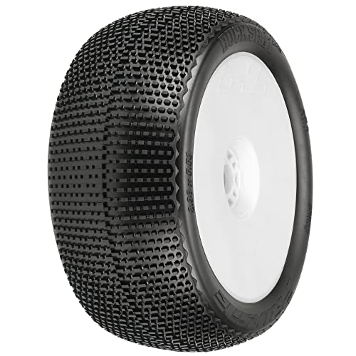 Pro-Line Racing Buckshot VTR 4.0 S3 18 TruckMTD White Offset F/R PRO9063233 RC Tire