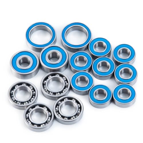 Bearing Kit for Axial for SCX-10.2 Ar44 for Axles SCX10 II 1/10 RC Crawler Car Bearing Parts rc Modified Pieces 16PCS Kit