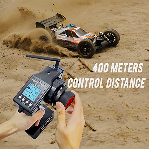 ATA HOBBY Radiolink RC4GS V3 5 Channel RC Radio Transmitter and 4Pcs R6FG Receiver with Gyro 2.4ghz 400M Remote Controller Kit for Car/Boat/Crawler/Tank/Drifting/Buggy with Lanyard