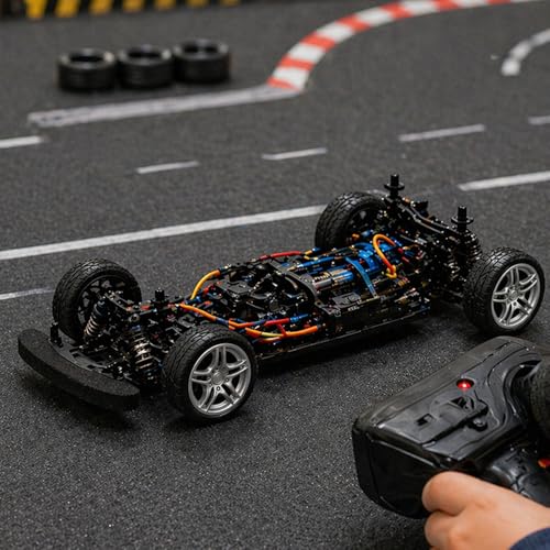 10PCS Toy Car Wheel 48mm Toy Car Rubber Tire Wheels with 5PCS Shaft Round Rod Axles for RC Car Truck Robot DIY Model Toy Parts