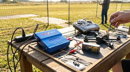 Imax B6 AC RC Charger 80W 6A Balance Charger with Digital LCD Screen Dual AC/DC Power Supply Li-ion Life Nimh Nicd PB Lipo Battery Discharger for RC Car Plane Boat - color: B6AC Tamiya