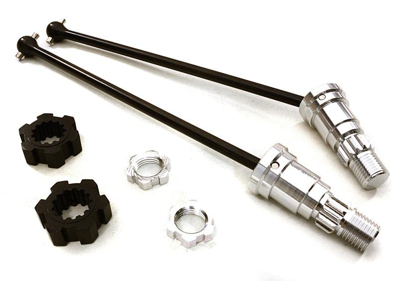 Universal Drive Shafts w/Stub Axles (2) for Traxxas X-Maxx 4X4 7750 7751