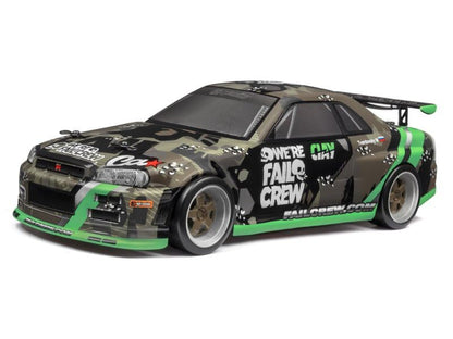 120166 Fail Crew Nissan Skyline R34 Painted Body Micro RS4