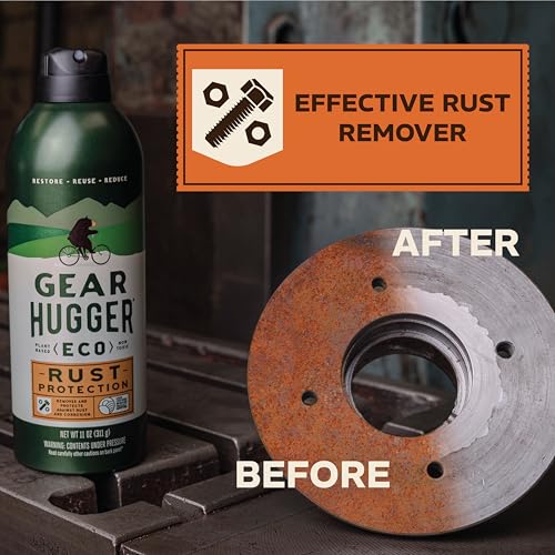 Gear Hugger Rust Protection Spray, Plant-Based, No PTFE (11oz, 2-Pack) - size: 11 oz, Pack of 2