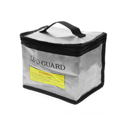 RC Cars, Boats, and Drones | Lithium Battery Storage Bag | Shock-Resistant Bag | Dimensions: 8.66 in x 6.1 in x 4.53 in