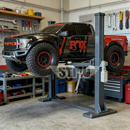 4PCS 1/8 1/7 RC Short Course Truck Tires and Wheels 17mm Hex All Terrain Off Road Tyres OD 5.31'' for 1:7 1:8 RC Buggy Truck Car HSP TRAXXAS UDR FS FSR Atom ARRMA Mojave EXB YK4072 DF7 (Red) - color: Red