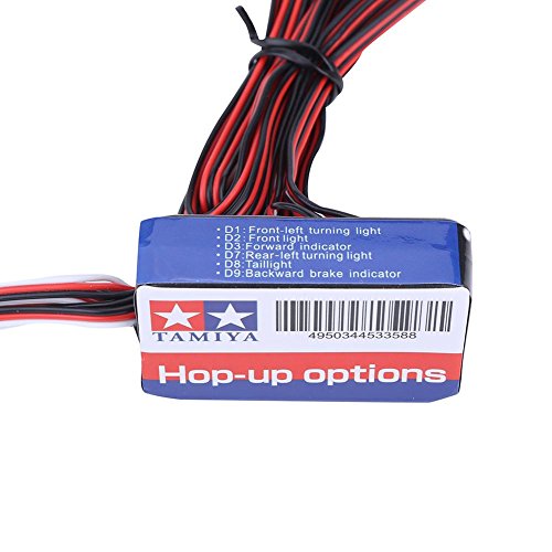 RC Lighting System 12 LED RC Car Lighting Kit for 1/10 1/8 RC Car Truck Crawler