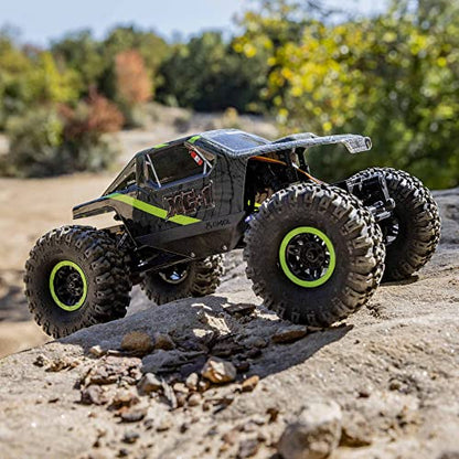 Axial RC Truck 1/24 AX24 XC-1 4WS Crawler Brushed RTR (Includes Everything Needed No Other purchases Required), Green, AXI00003T1 - color: Green
