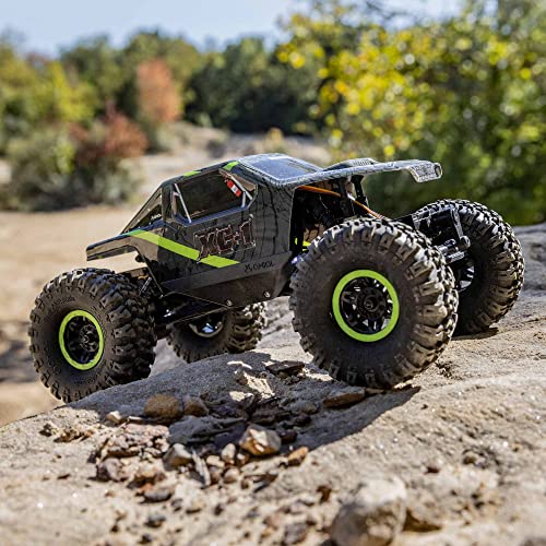 Axial RC Truck 1/24 AX24 XC-1 4WS Crawler Brushed RTR (Includes Everything Needed No Other purchases Required), Green, AXI00003T1 - color: Green