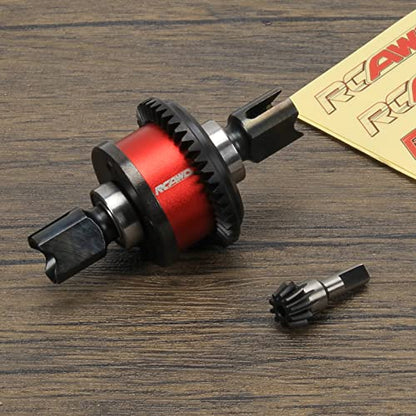 RCAWD 40Cr Front Rear 43T Diff Set & 10T Main Input Gear for ARRMA 6S Felony Fireteam Infraction Mojave Kraton Notorious Outcast Talion Typhon 6S & Limitless Roller Upgrade Part #ARA310990#ARA310979
