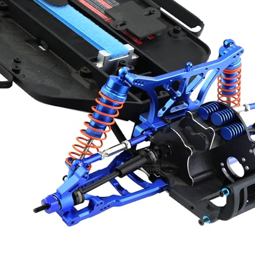 RC Drive Shaft CVD Axles Upgrades Part for 1/10 Slash 2WD VXL Stampede 2WD VXL Rustler 2WD VXL Hoss 2WD VXL,Stainless Steel #45 Rear Driveshaft CVD Front Axles w/Hex,Black - color: Black - (Drive Shaft)