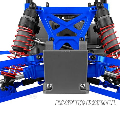 Aluminum Front Rear Shock Mounts Upgrades for 1/10 T-Maxx / E-Maxx, Navy Blue - color: Navy Blue - (Upgrades)