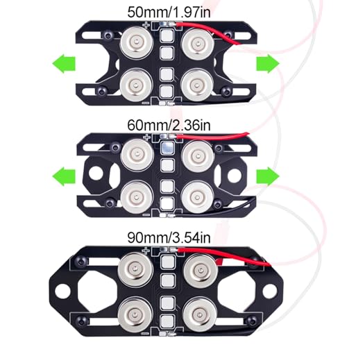 Magnetic Stealth Invisible Body Shell Post Mount Universal Shell Column for 1:10 RC Car SCX10 RC4WD D90 TRX4 Upgrade Parts