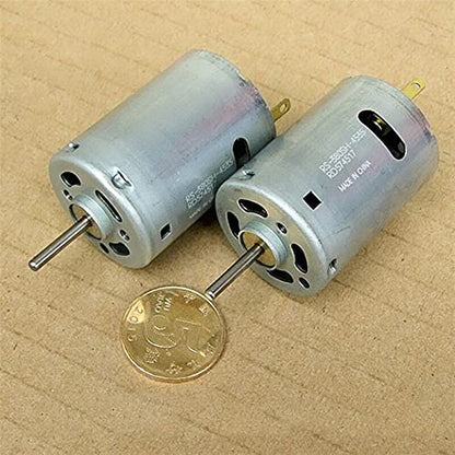 Hobby Torque Mini Electric RS-380SH Motor, DC 5V-12V 6V 7.2V 20000RPM, RS-380SH-4535 High Speed Motor, DIY RC Car Boat Drone Model Engine Engine Science