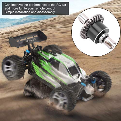 Metal RC Differential, Differential Box Bearing Kit, Metal Front and Rear Differential Gear Replacement for Remote Control Body Parts