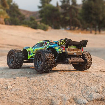 ARRMA RC Truck 1/10 VORTEKS 4X4 223S BLX BRUSHLESS Stadium Truck RTR (Battery and Charger Not Included) with DSC, Teal, ARA4305V4T2 - color: Teal