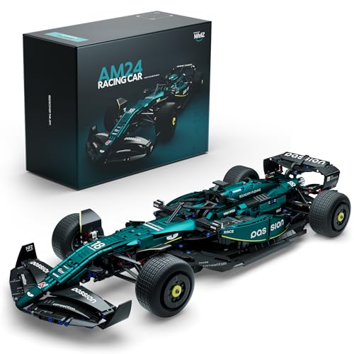 Nifeliz AM24 Formula 1 Racing Car Building Set, NF10279 | 1:8 Scale Collectible Set for Adults, Authentically Detailed Build and Display Model for Home or Office Décor